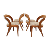 Suite of 4 gondola chairs for Baumann