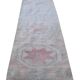 Vintage Turkish hallway rug 87x385 cm
