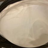 Antique italian liberty chandelier in bronze, 1940s