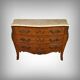 Commode en marqueterie de bois de rose, style Louis XV – 2ème partie XXe