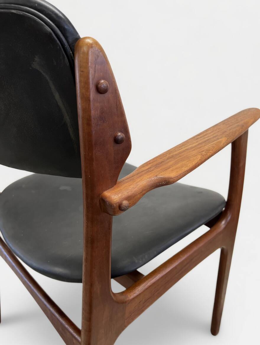 Erik Buch Rosewood Captains Chair, Model 50
