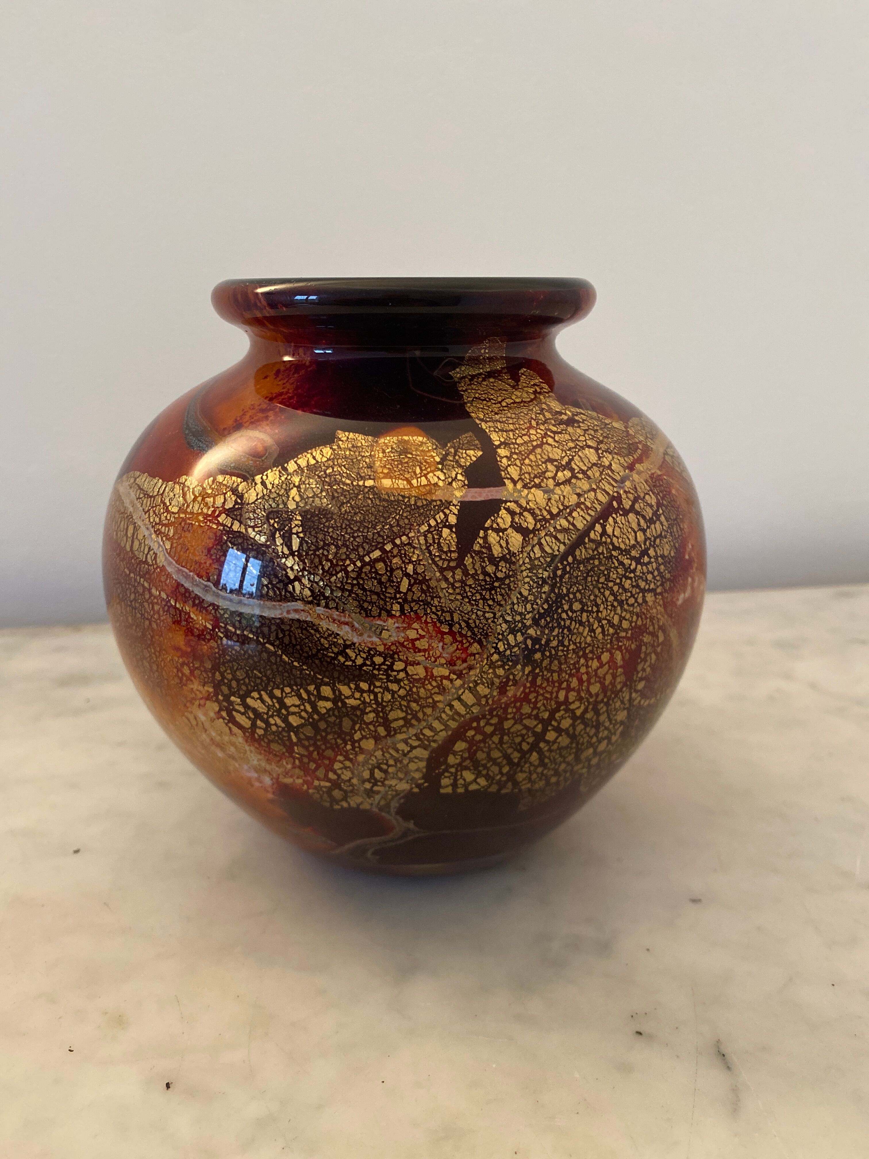 Glass vase from Biot