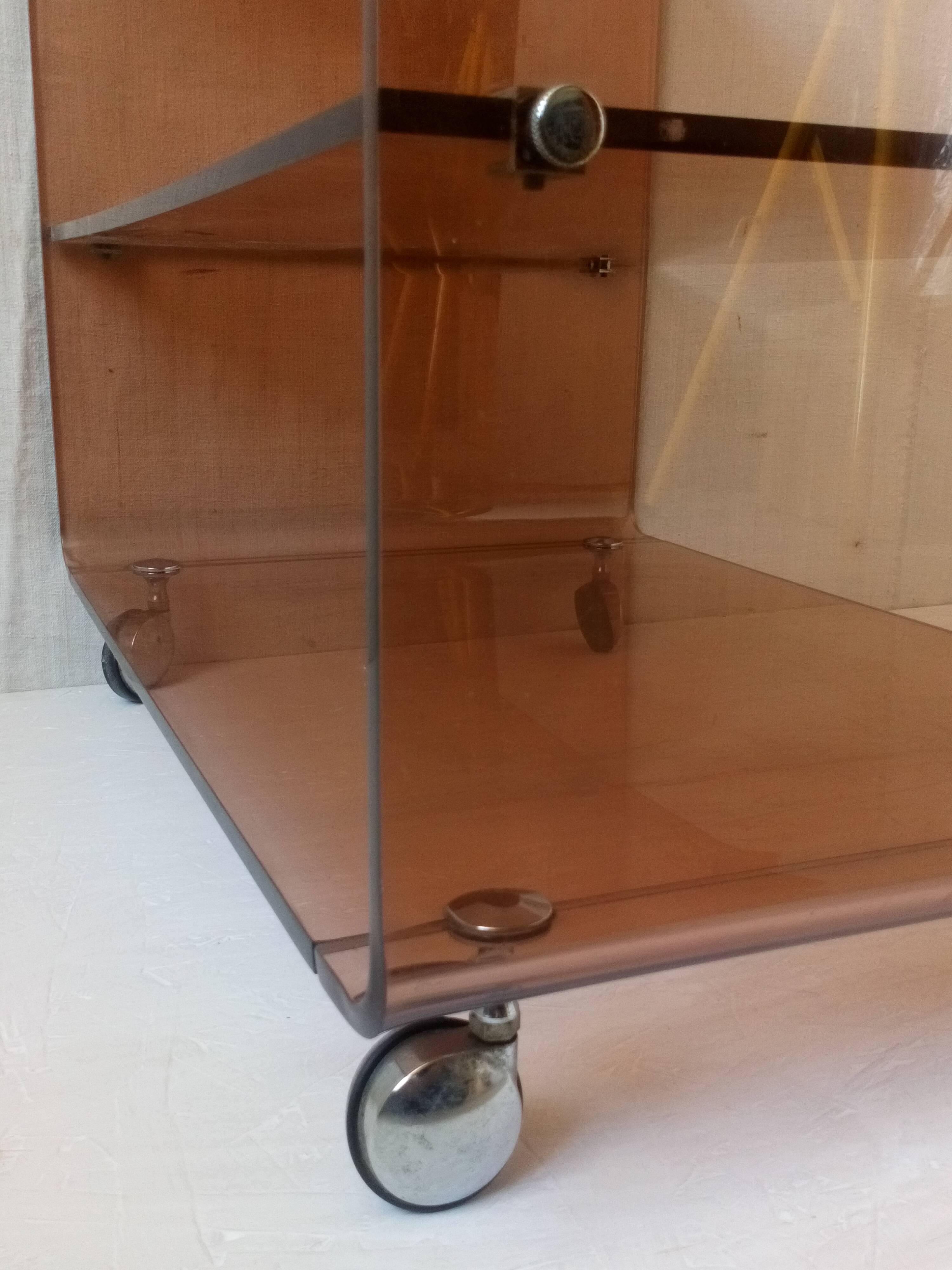 70s Plexiglas coffee table