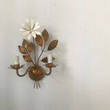 Mid-20th century flower wall light