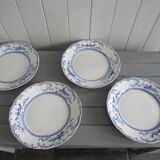 Ridgways Delft Dinner Plate Set of 8