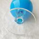 Vase en opaline bleue