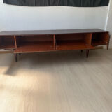 Vintage Scandinavian low sideboard