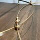 Neoclassical style brass coffee table by Maison Jansen