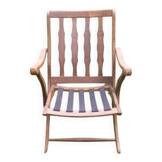 Fauteuil bois pliant