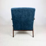 Vintage classic armchair like VAR grey - blue jeans