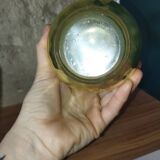 Vintage carafe in fluorine, signed 1930s–40s.