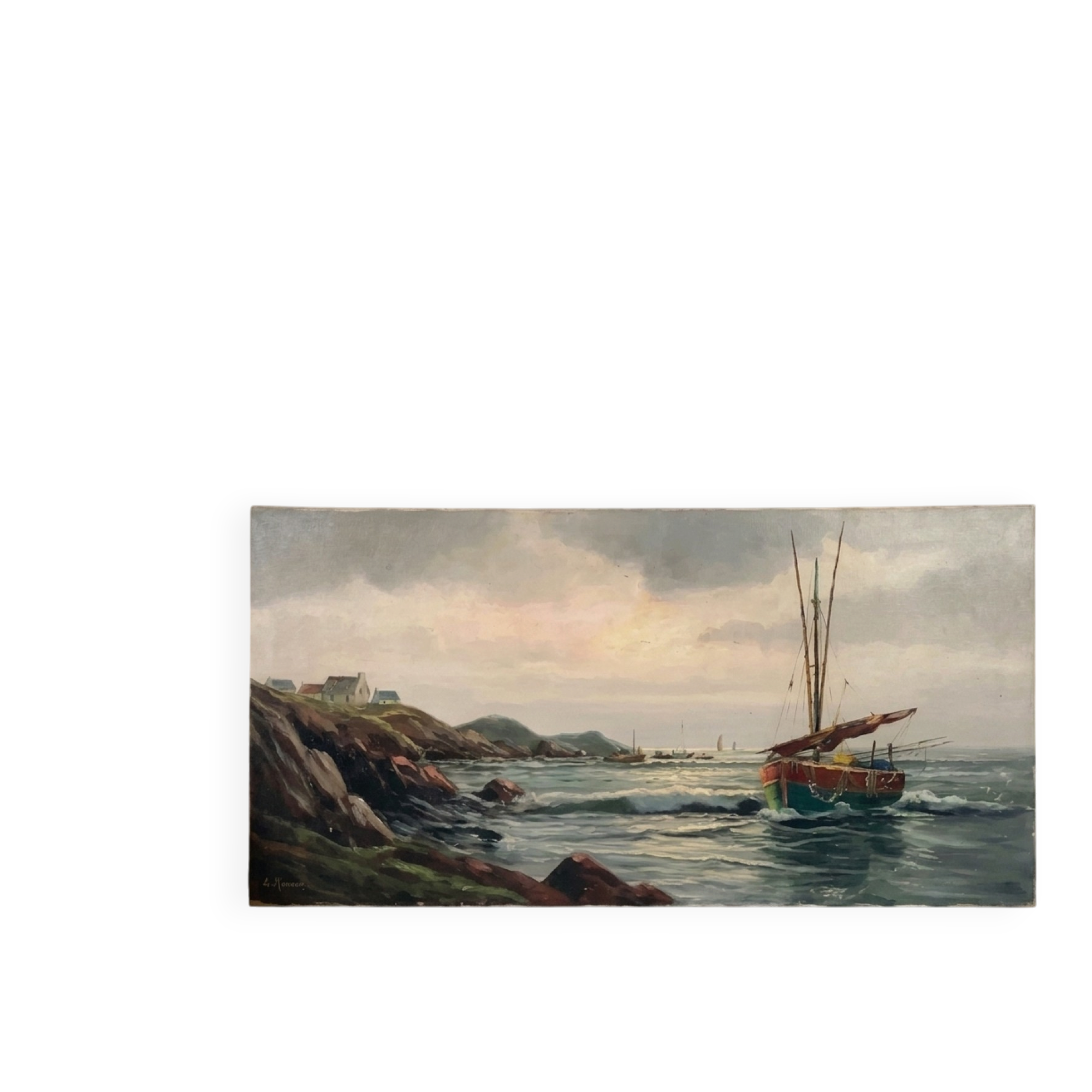 Marine Painting by Le Mennec