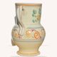 Vase with two twisted handles, Ceramiche Nicola Fasano, Grottaglie