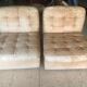 Heaters model DS11 in leather edition De Sède 1970 set of 2