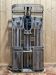 Art Deco wardrobe in hammered iron
