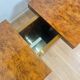 Art Deco coffee table in burl wood – 1930s/1940s