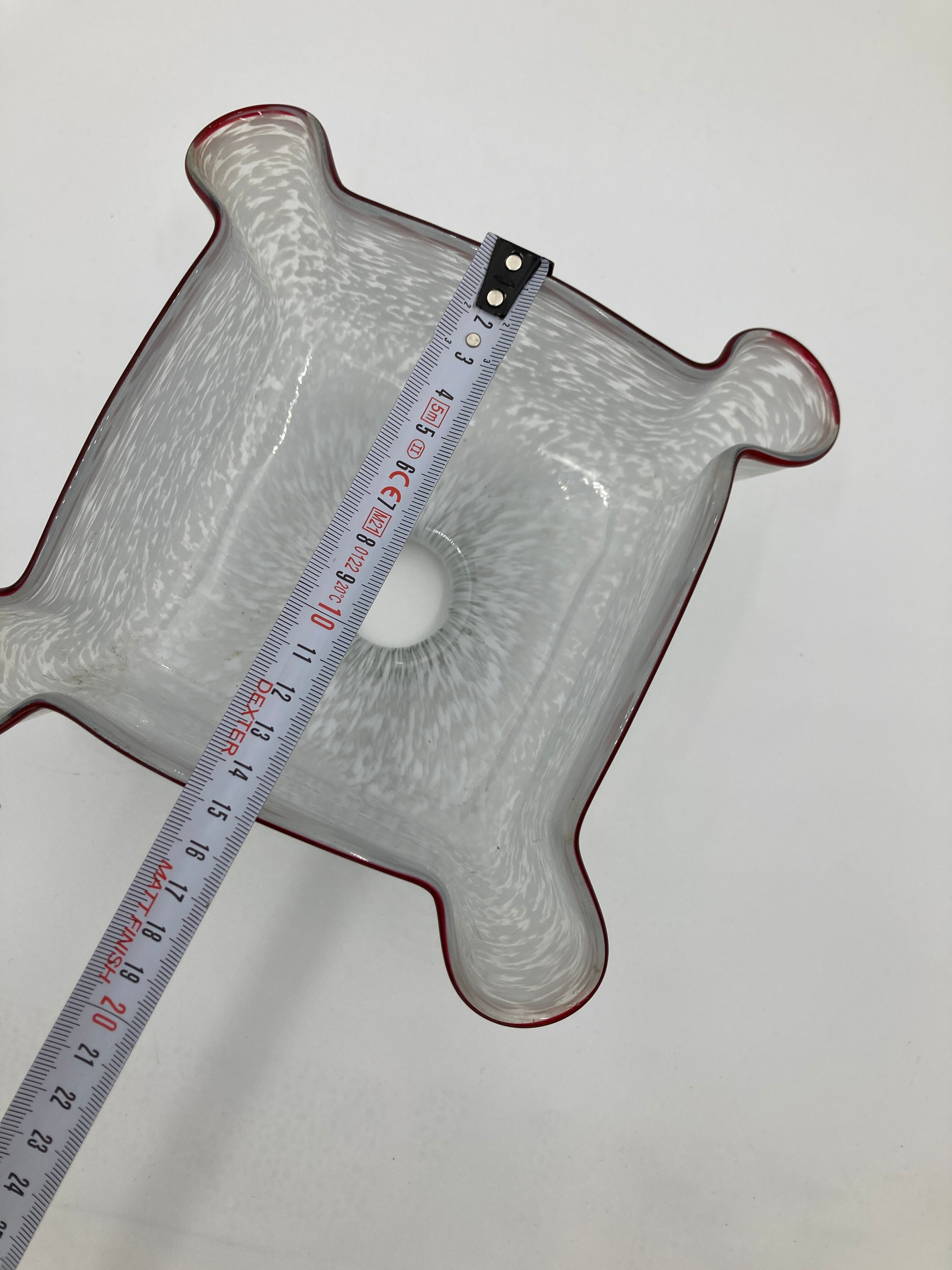 Suspension glass of clichy draped