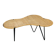 Raoul Guys coffee table, free form, wicker and metal, 1960s.