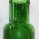 Green glass bottle