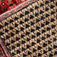 Tapis Vintage Seraband Indien en Laine, Années 1970, Élégance Artisanale