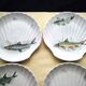 6 Assiettes à poisson en porcelaine de Sologne