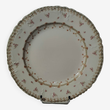 Hollow dish in Haviland porcelain and co stamp Bourgeois Paris