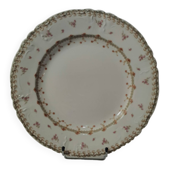 Hollow dish in Haviland porcelain and co stamp Bourgeois Paris