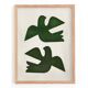 Peinture Birds 30x40cm signée eawy