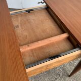 Table ronde vintage extensible