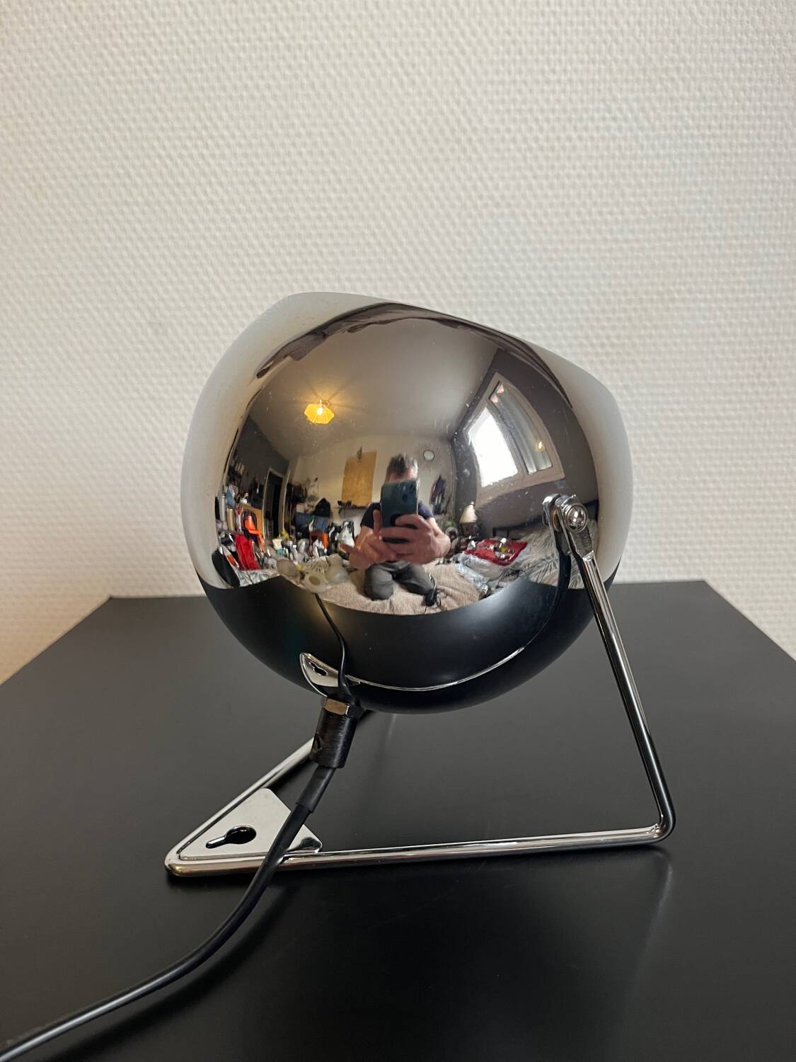 Globe métal inclinable eyeball