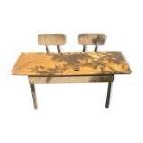 Bureau double d'écolier