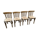 Set of 4 raw bistro chairs