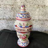 Pot à pharmacie citrus aur