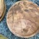 Set de 6 dessous de verre en bois d'olivier