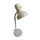 Lampe de bureau en métal blanc