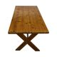 Vintage Dining Table Pinewood 60's Minimalist Dining Table