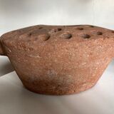 Terracotta farm vase pique flower XXL Folk Art 19th