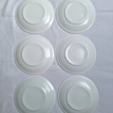 Rivanel blue dessert plates