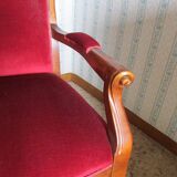 Voltaire armchair in cherry tree