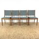 Danish Teak Dining Chairs by Johannes Andersen.