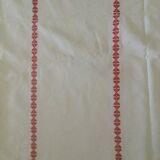 Old linen tablecloth