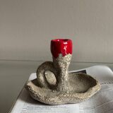 Francis Triay ceramic candle holder