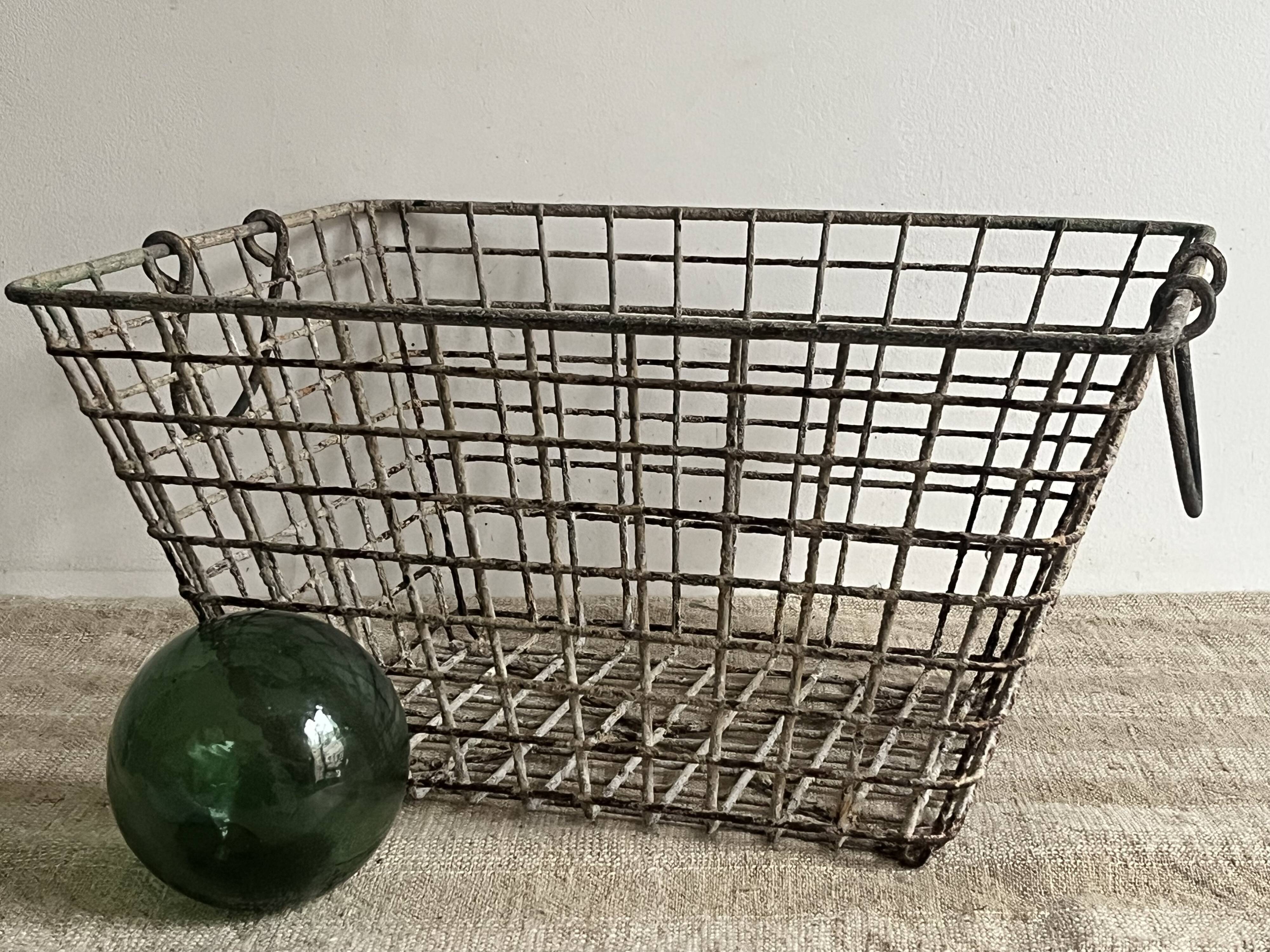 Metal basket, storage