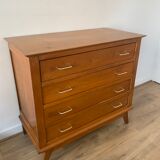 Chest of drawers vintage feet compass
