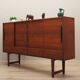 Teak highboard, Danish design, 1960s, manufacturer: PMJ Viby J