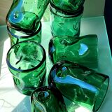 Vintage blown glass cups from the 50/60s