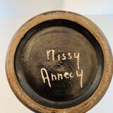 Vase signé Missy Annecy