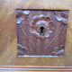 Commode art déco bois et marbre