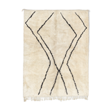 Modern Moroccan carpet white