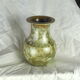 Vase with complete golden crystallization, high silhouette - Montgolfier - 80s